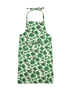 ApronWildbird Verde in Cotton