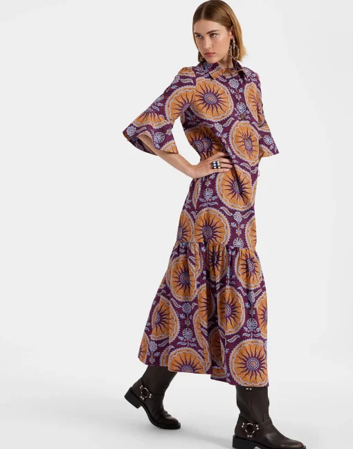 Artemis DressSovereign Purple in Summer Poplin