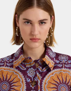 Artemis DressSovereign Purple in Summer Poplin