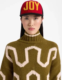 Babeball CapSolid Red in Wool