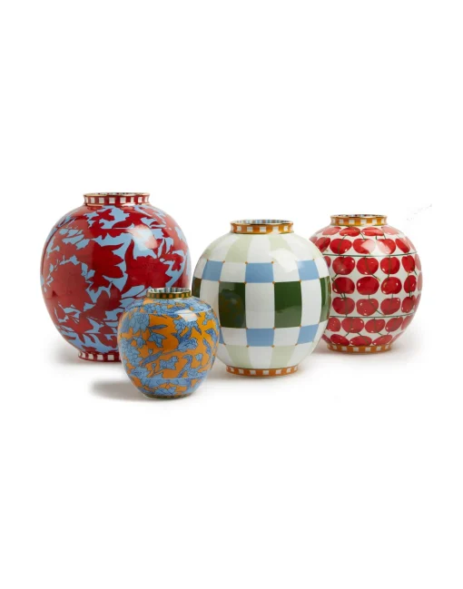 Big Bubble VaseLilium Turchese in Porcelain