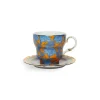 Big Mama Cup And SaucerLilium Zafferano in Porcelain