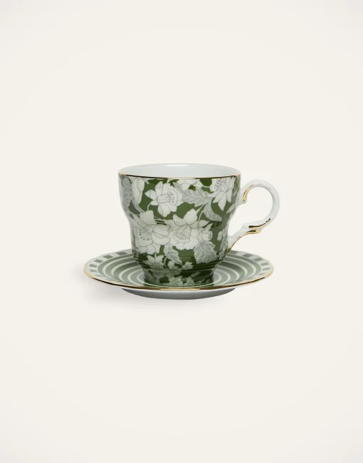 Big Mama Cup And SaucerLilium Avorio in Porcelain