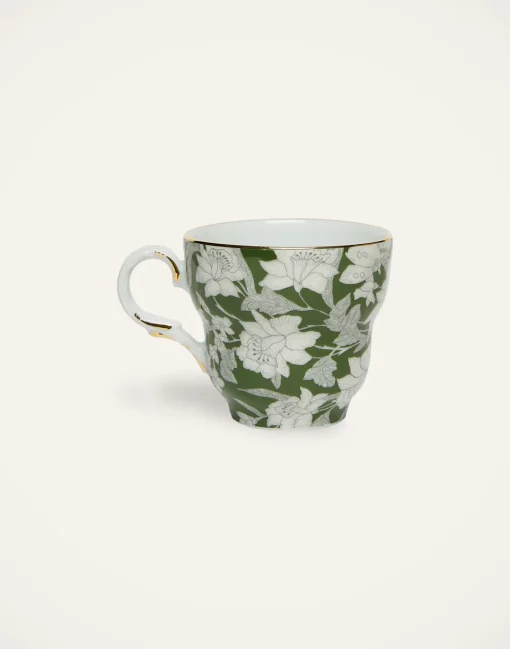 Big Mama Cup And SaucerLilium Avorio in Porcelain