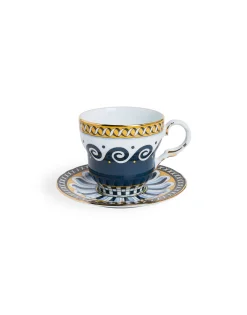 Big Mama Cup And SaucerOdysseus in Porcelain
