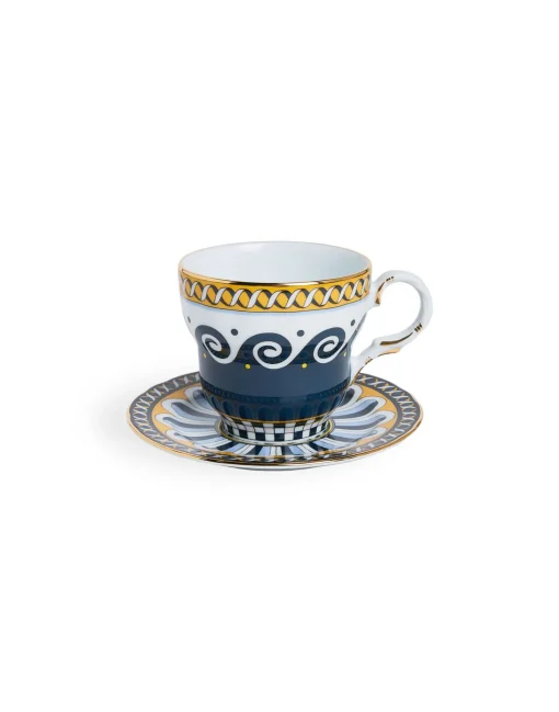 Big Mama Cup And SaucerOdysseus in Porcelain