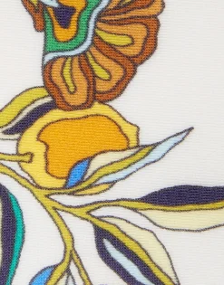 Bikini BottomBorboni Placée Bianco in Lycra