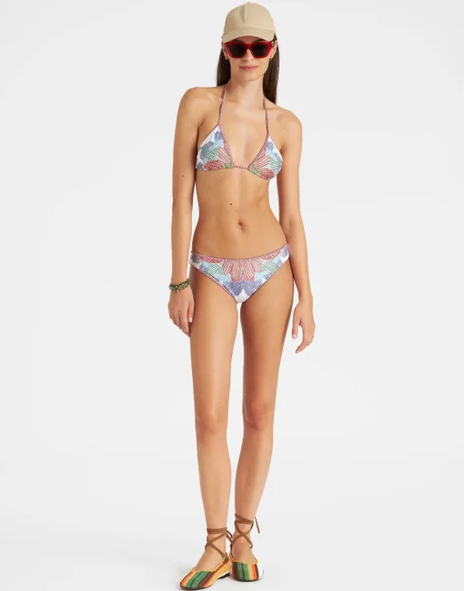 Bikini BottomGrenadilla Placée Off White in Lycra