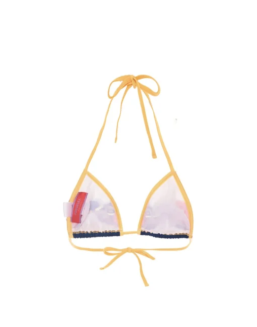 Bikini TopTaormina Placée Ivory in Lycra