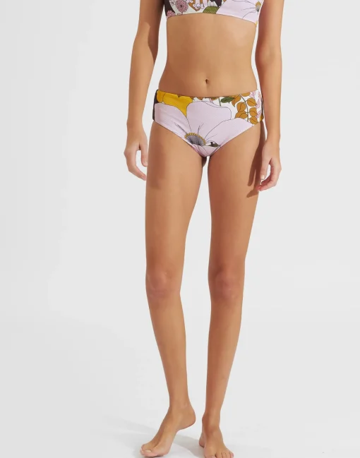 Boy BriefBig Flower Rose in Piquet Lycra