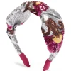 CerchiettoSilver in Textured Sequins