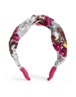 CerchiettoSilver in Textured Sequins