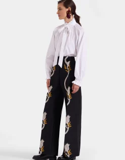 Cerere BlouseSolid White in Tailor Poplin