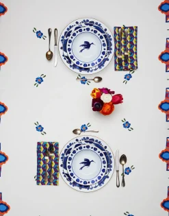 Charger PlateWildbird Blu in Porcelain