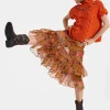 Charlotte SkirtBotticelli Rust in Organza