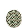 Dessert Plate Set of 2Cubi Verde in Porcelain