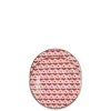 Dessert Plate Set of 2Cubi Rosso in Porcelain