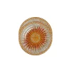 Dessert Plates Set Of 2Sunrays Multicolor in Porcelain