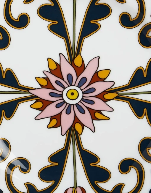 Dessert Plates Set Of 2Tyrrhenia Tulyps in Porcelain