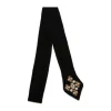 Ella 2-Ways StoleSolid Black in Velvet