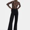 Flare JeansCorte Black in Denim
