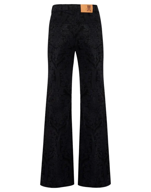 Flare JeansCorte Black in Denim