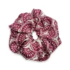 Giga ScrunchieFans Purple in Silk Twill