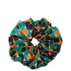 Giga ScrunchieGumball Verde in Silk Twill