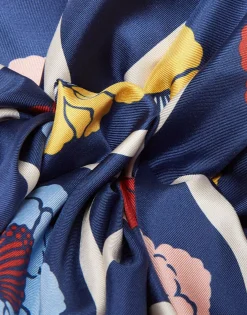 Giga ScrunchieWhitsun Blue in Silk Twill