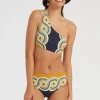 Goddess TopMudejar Placée Blue in Supreme Lycra