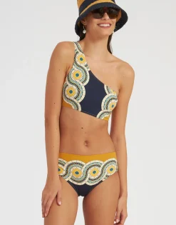 Goddess TopMudejar Placée Blue in Supreme Lycra
