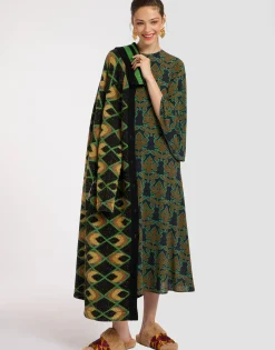 Half-Light CoatHalf-Light Black in Jacquard