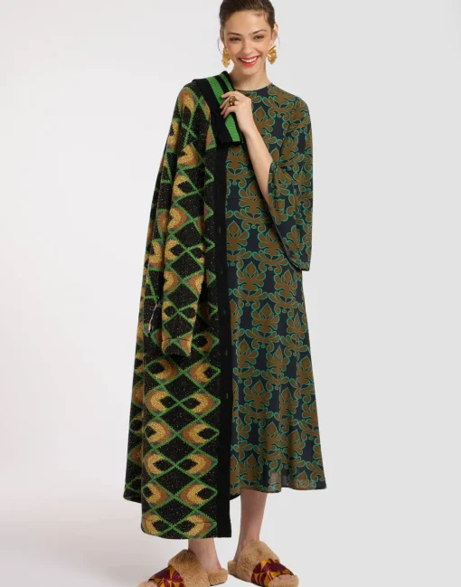 Half-Light CoatHalf-Light Black in Jacquard