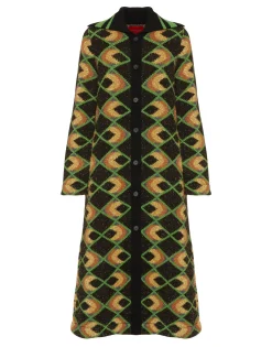 Half-Light CoatHalf-Light Black in Jacquard