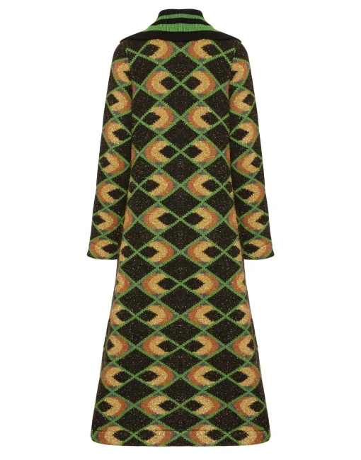 Half-Light CoatHalf-Light Black in Jacquard