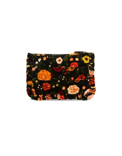 Hand PochetteBotticelli Black in Cotton Velvet