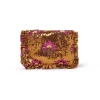 Hand PochetteBronze in Textured Sequins