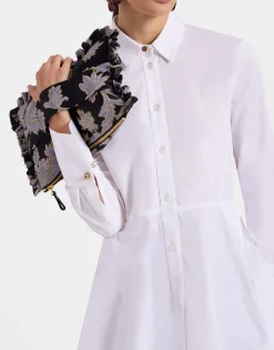 Hand PochetteLark Black in Jacquard