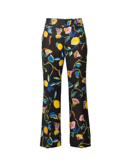 Hendrix PantsBorboni in Shot Cotton