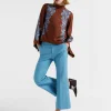 Hendrix PantsSolid Light Blue in Shot Cotton