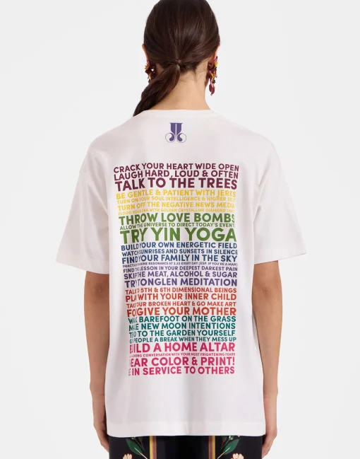 House T-ShirtOff White in Jersey
