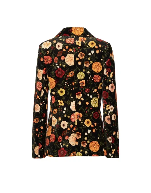24/7 JacketBotticelli Black in Cotton Velvet