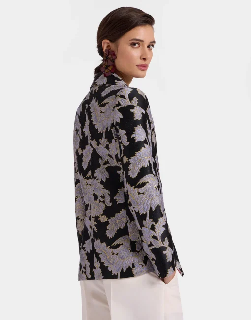 24/7 JacketLark Black in Jacquard