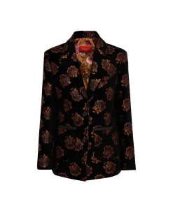 Kelly JacketRosette Black in Jacquard