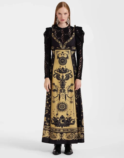 La Favorita DressBoboli Placée Black in Silk