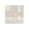 Lacey Large TableclothSolid White Smoke in Embroidered Cotton
