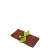 Large Napkins Set Of 2Cherries Verde in Linen