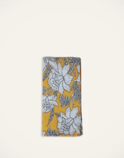 Large Napkins Set Of 2Lilium Zafferano in Linen