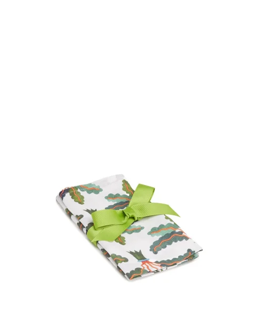 Large Napkins Set Of 2Palms in Linen