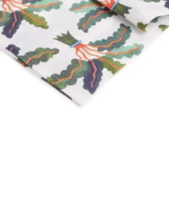 Large Napkins Set Of 2Palms in Linen